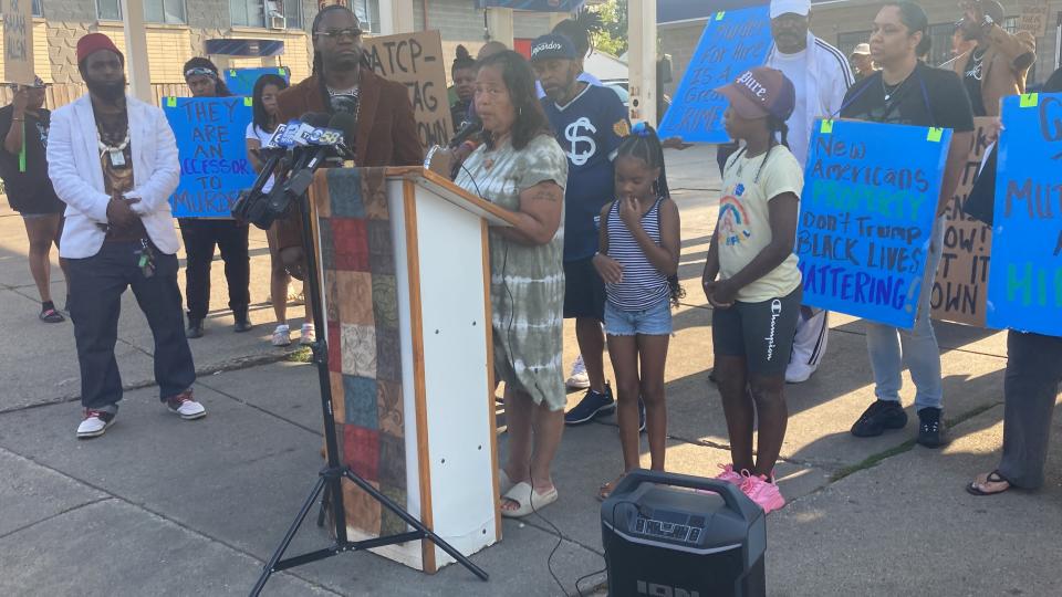 Natalie Easter Allen is the mother of Isaiah Allen, who prosectors say was shot and killed by a gas station security guard on Aug. 16.