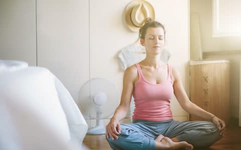 yoga sleep  - Credit: Alamy.com /Alamy Stock Photo