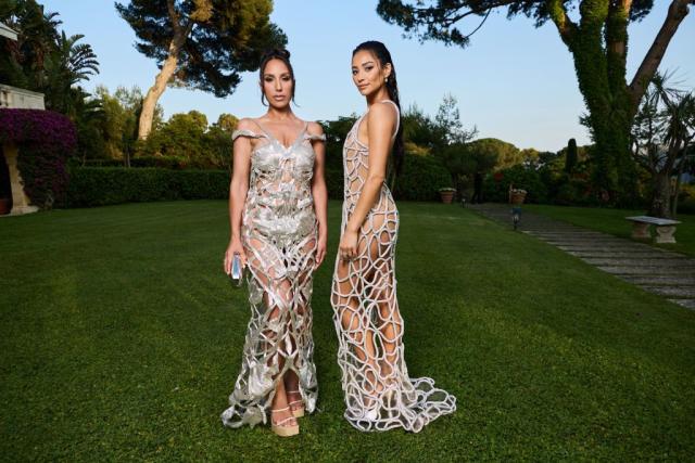 See Shay Mitchell Totally Slay With Her 🔥 Booty In A Naked Dress At Cannes 9554