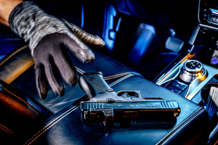 The Oklahoma City Police Department noticed an increase in gun theft out of cars last year.