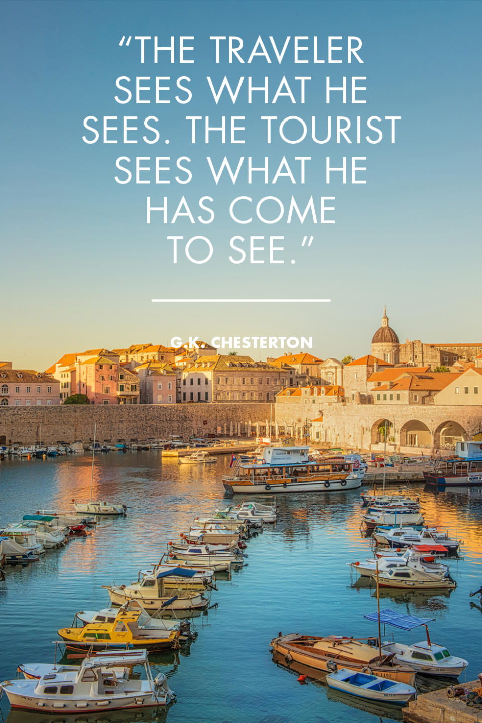 <p>"Travel far enough, you meet yourself." - David Mitchell</p><p>Photo: Dubrovnik, Croatia</p>