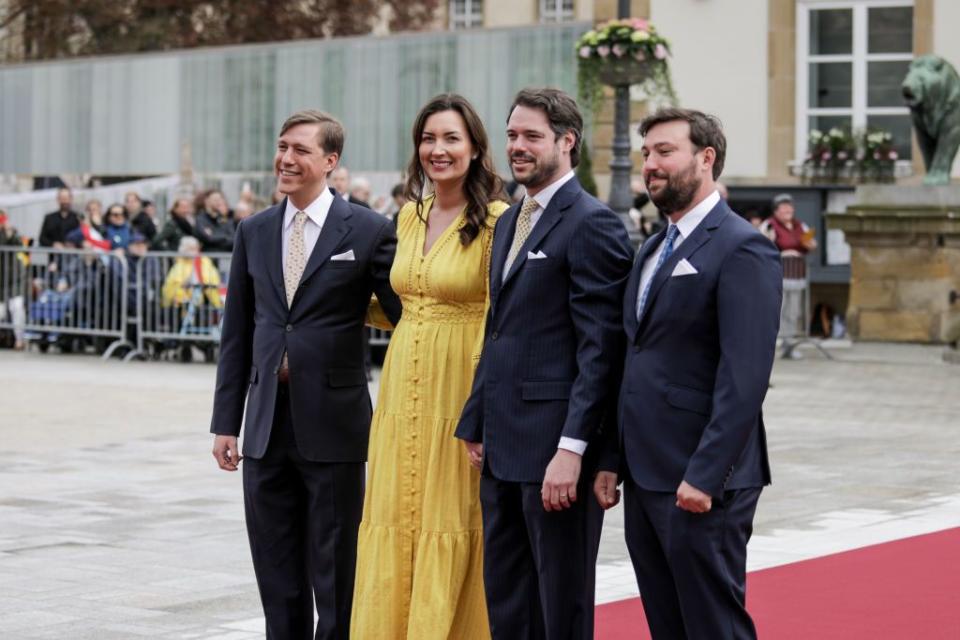 civil wedding of her royal highness alexandra of luxembourg nicolas bagory at luxembourg city hall