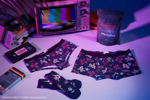 MeUndies' Everyday Essentials Embrace the Supernatural in New Stranger  Things Collection