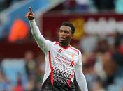 *ALTERNATE CROP* Liverpool's Daniel Sturridge celebrates after the final whistle 