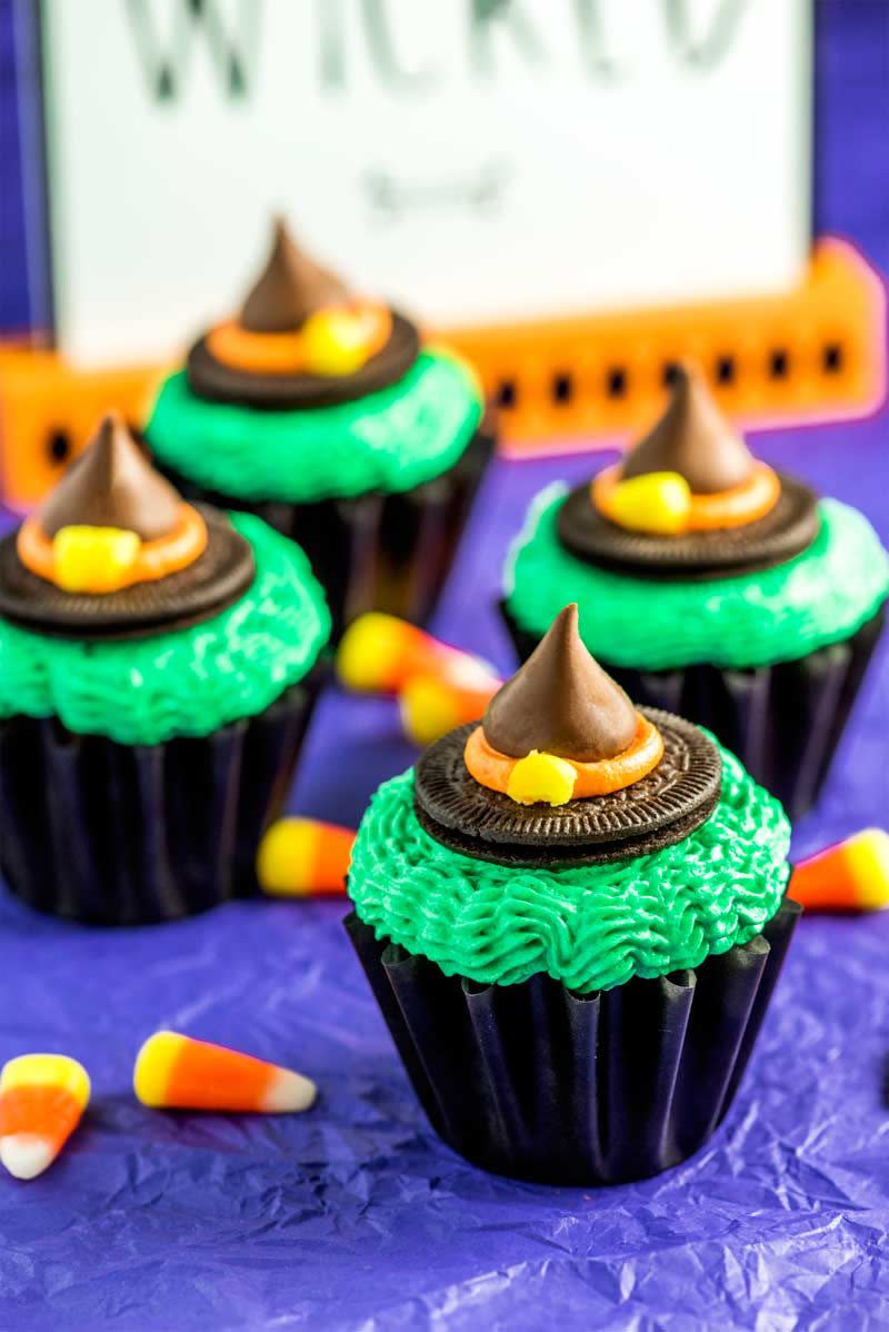 Witch Hat Cupcakes