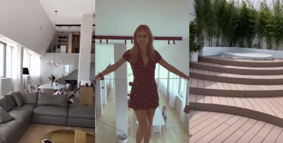 <p>Chiara Ferragni e Fedez hanno mostrato al mondo, tramite i social network, la loro nuova casa. La loro casa tanto chiacchierata, intendiamo, nel quartiere Citylife di Milano (foto: Instagram) </p>