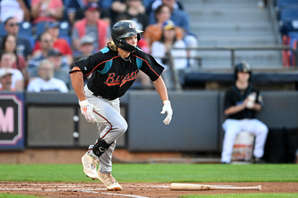 Jackson Holliday。（Photo by Nick Cammett/Diamond Images via Getty Images）