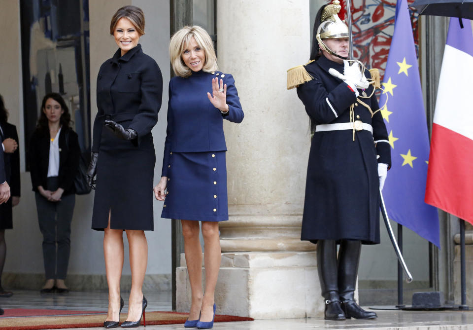 Donald Trump visits France for World War I Centennial