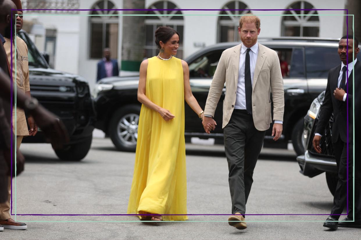  Prince Harry and Meghan Markle in Nigeria . 