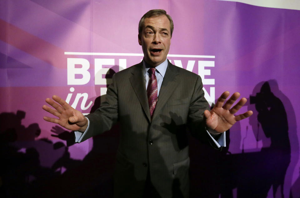 The UK's very own Donald Trump is, beyond doubt, Nigel Farage. The leader of the populist UK Independence party (UKIP) relishes in his politically incorrect, beer-swilling, cigar-smoking persona.  Avowedly anti-establishment and a privately-educated businessman, he knows that many compare him to The Donald. With a referendum on the UK's membership of the European Union looming, he could have more influence than ever.  <em>-- Paul Waugh</em>