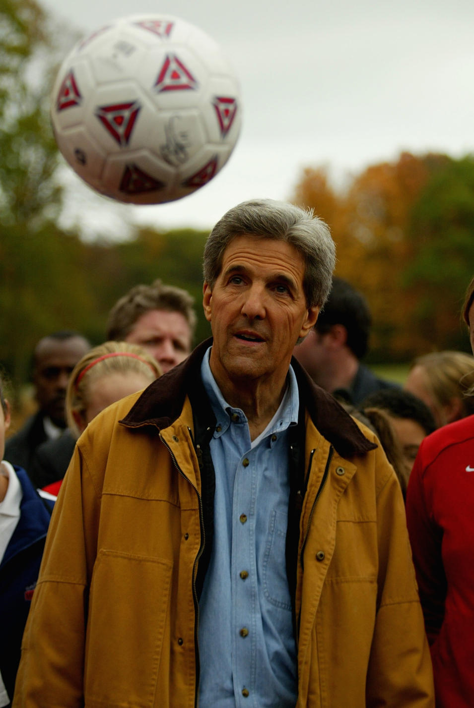 Kerry Campaigns In Wisconsin