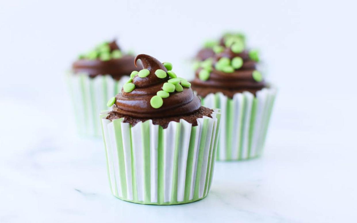 Frosted Chocolate Cupcakes