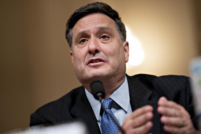 Ron Klain, former White House Ebola response coordinator, speaks during a House Homeland Security Subcommittee hearing in Washington, D.C., U.S., on Tuesday, March 10, 2020. (Andrew Harrer/Bloomberg via Getty Images)