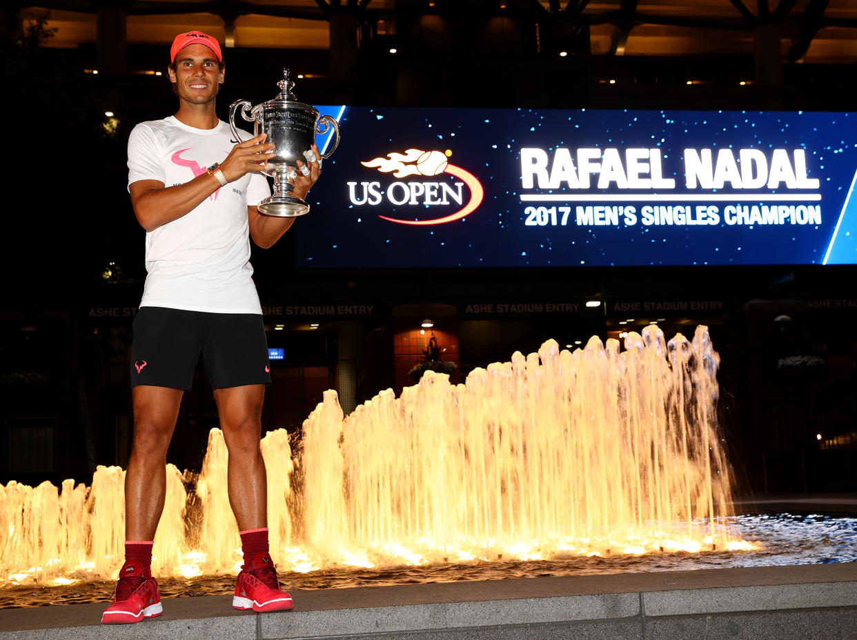 Nadal won two of the four Grand Slams this season: Getty