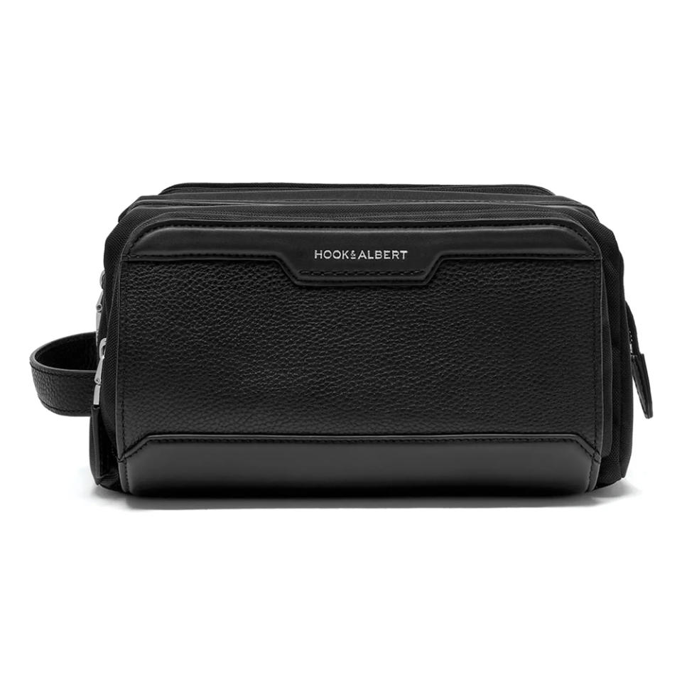 Hook + Albert Leather Toiletry Kit