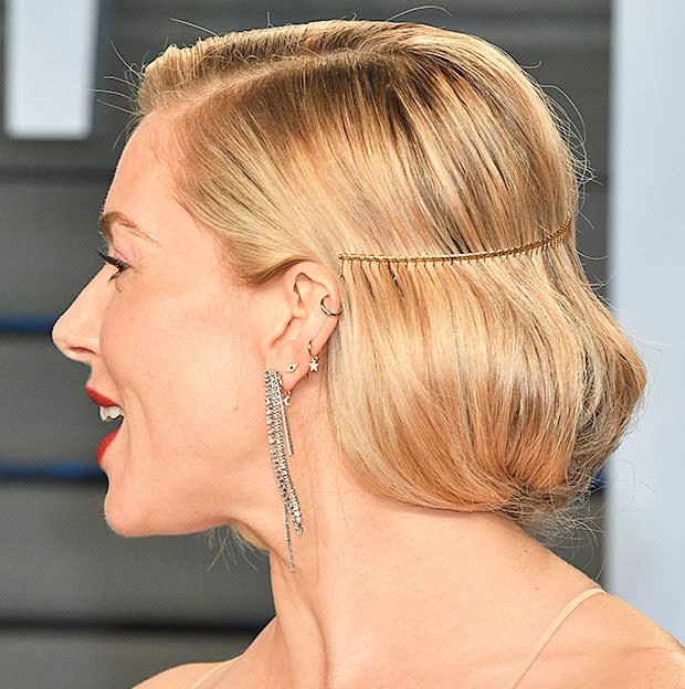 Sienna Miller: the style icon has piercings in her helix, conch and lobes - Getty Images