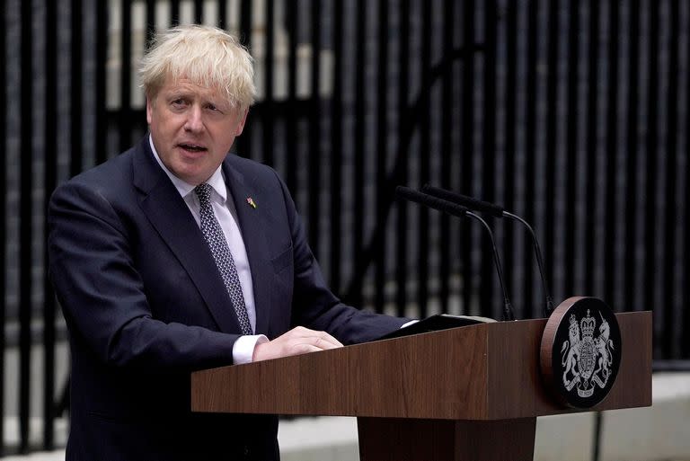 Boris Johnson ; mundo; renuncia