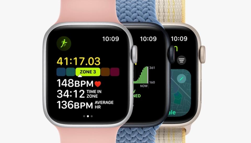 蘋果更新第二代Apple Watch SE，同步推出針對戶外活動打造的Apple Watch Ultra