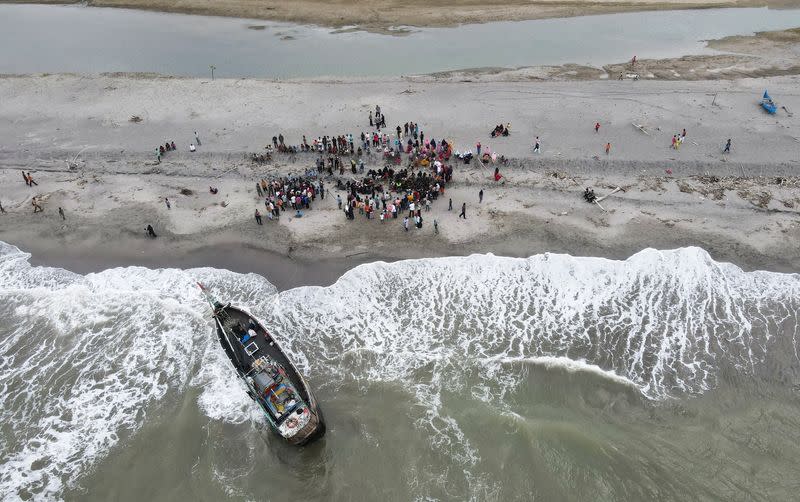 Boat carrying 50 Rohingya lands in Indonesia's Aceh