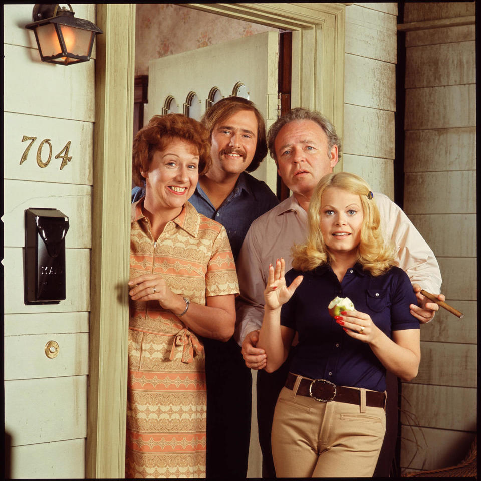 Cast Of 'All In The Family' (CBS via Getty Images)