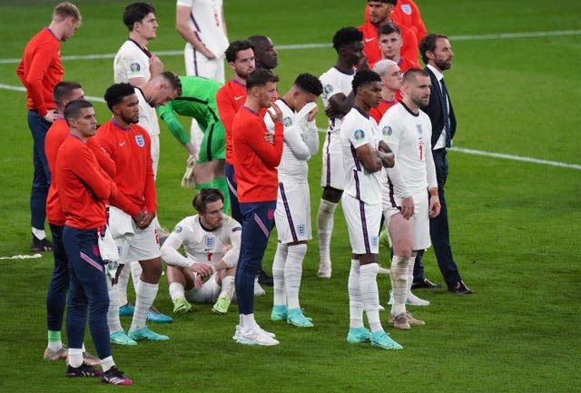 England lost to Italy in the Euro 2020 final 