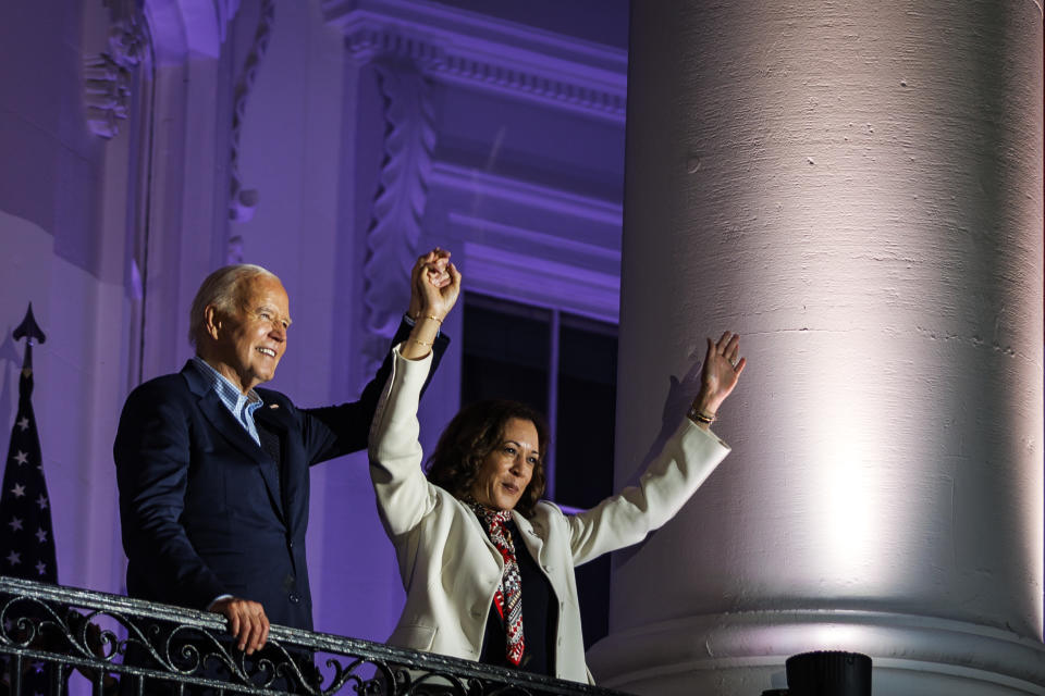 Joe Biden and Kamala Harris