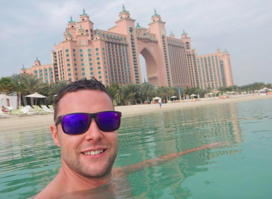 <em>Jamie Harron was jailed for accidentally touching a man in Dubai (SWNS)</em>