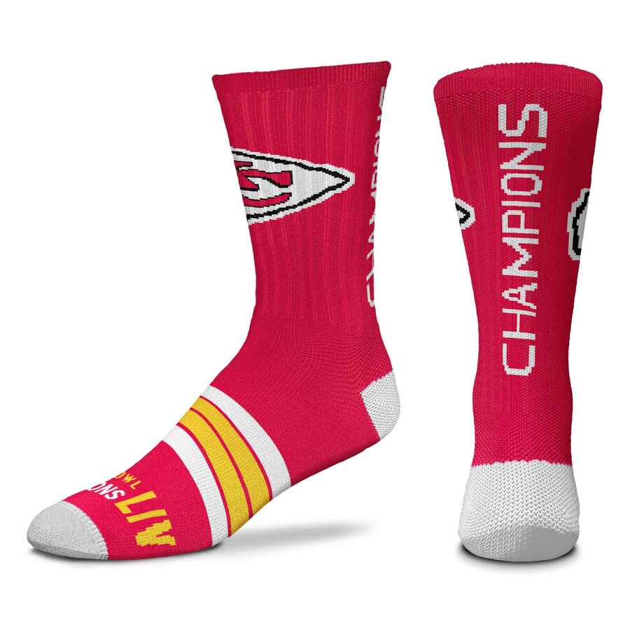 Chiefs Super Bowl socks