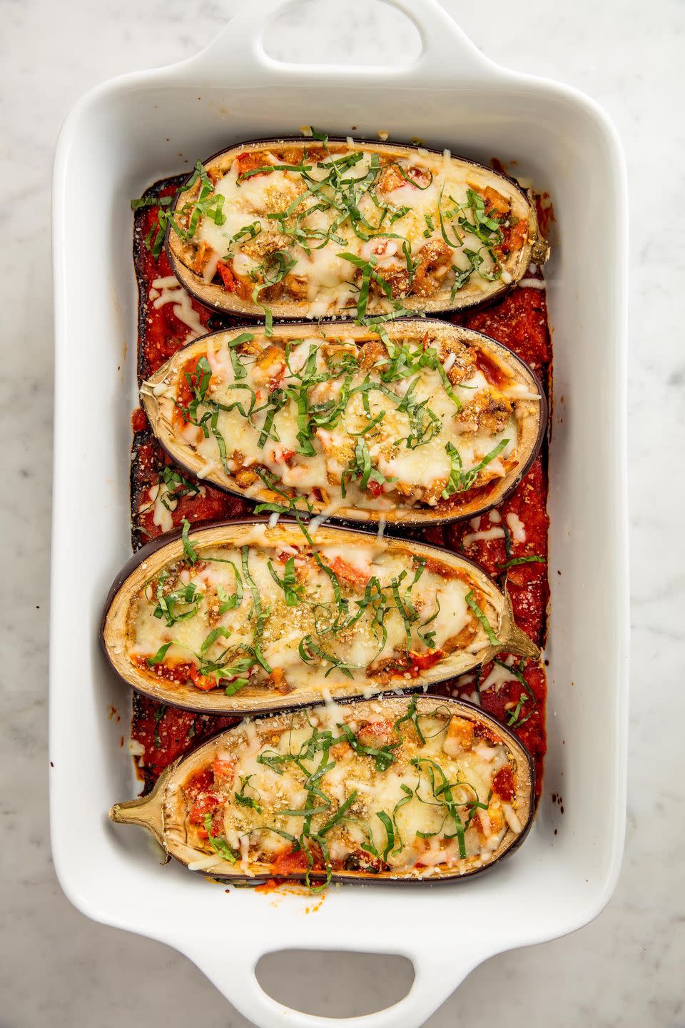 Stuffed Eggplant Parm