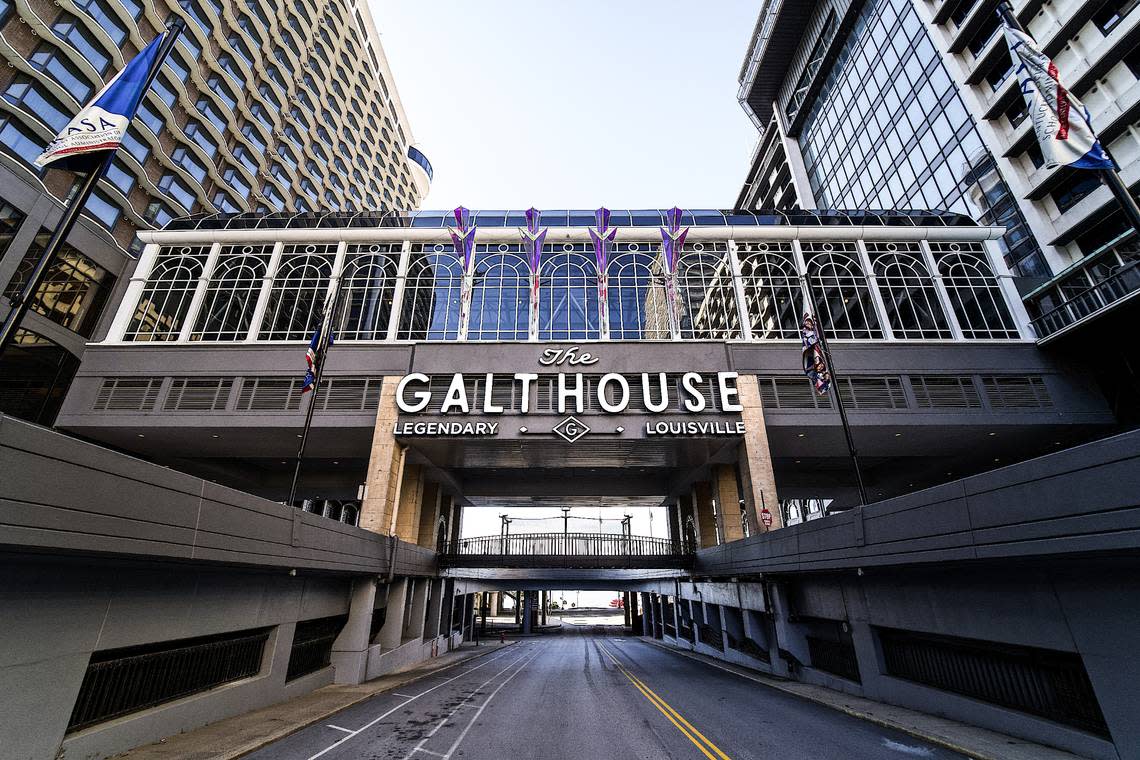 The Galt House in Louisville, renovated and modernized, has made bourbon a focus of its bars and restaurants.