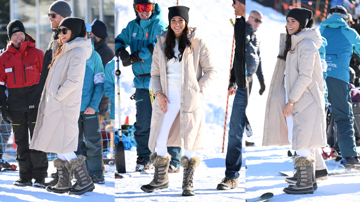 meghan markle, WHISTLER, BRITISH COLUMBIA - FEBRUARY 14: Meghan, Duchess of Sussex attends Invictus Games Vancouver Whistlers 2025's One Year To Go Winter Training Camp on February 14, 2024 in Whistler, British Columbia. (Photo by Andrew Chin/Getty Images)