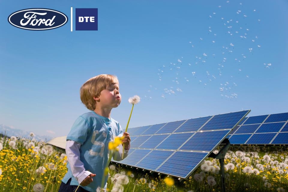 Ford Motor Co. announces a historic sustainable energy deal with DTE on Wednesday, August 10, 2022.