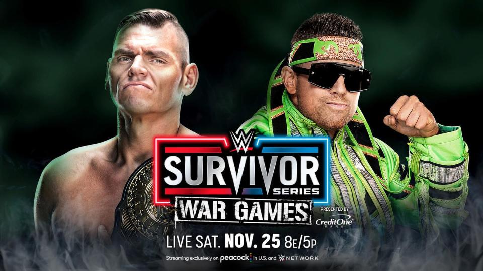 wwe survivor series wargames 2023 gunther vs the miz