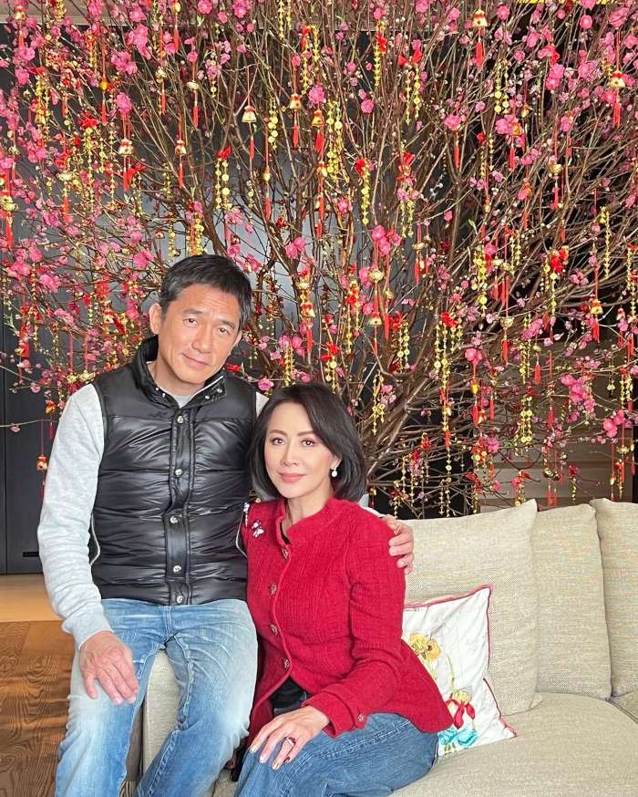 Tony is happily married to Carina Lau since 2008