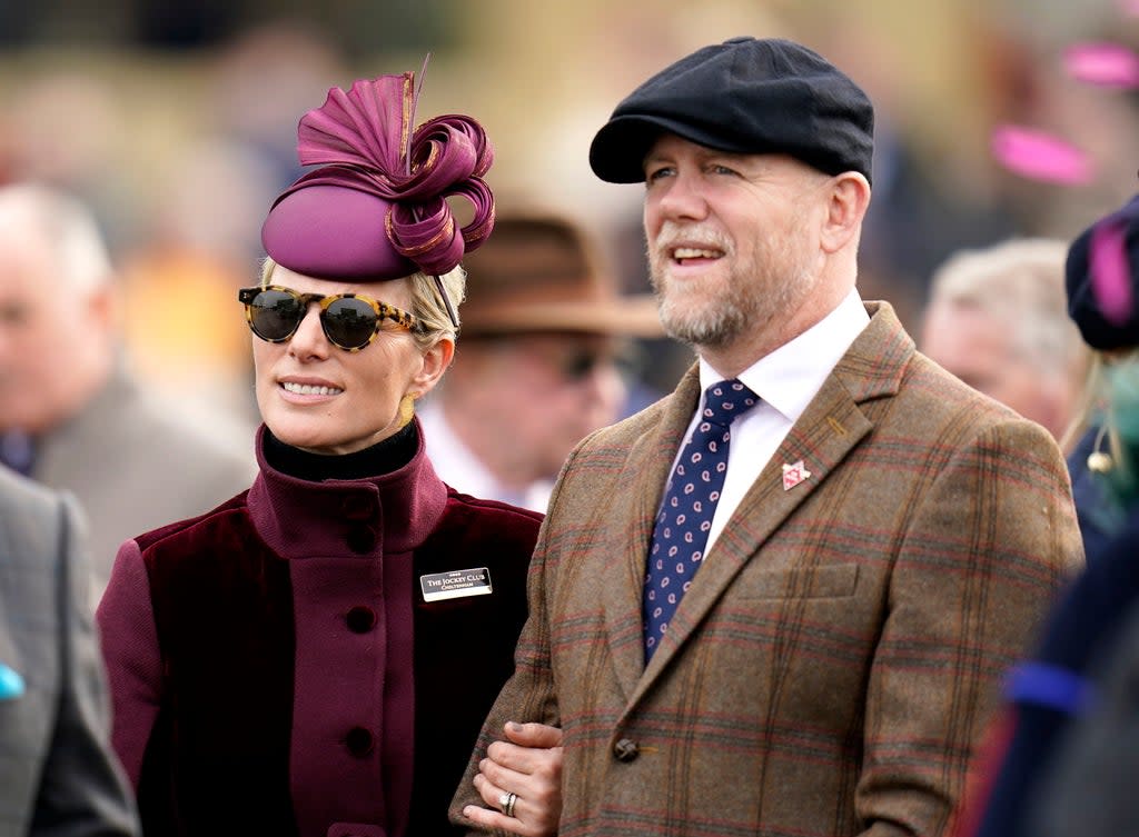 Zara and Mike Tindall (PA)