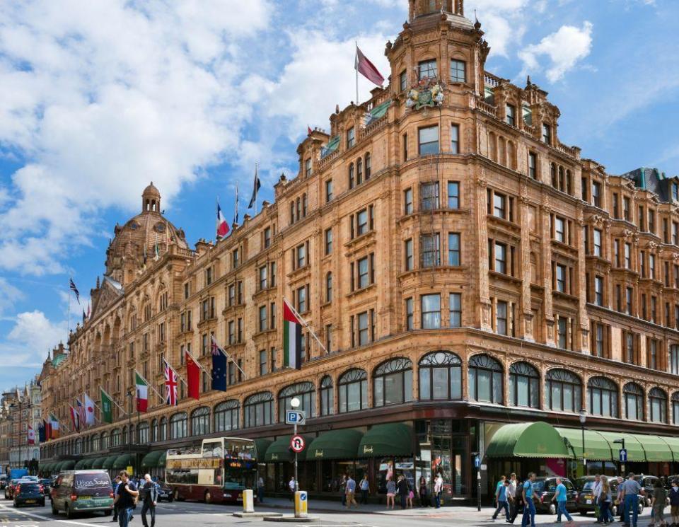 Harrods: Tourists are flocking to London to buy luxury goods (Alamy Stock Photo)