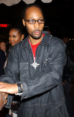 RZA at the Hollywood premiere of New Line Cinema's Blade: Trinity