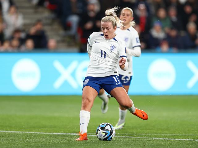 England's Chloe Kelly scores goal vs. China in 77