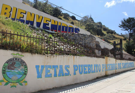 View of a street in Vetas, Colombia February 28, 2018. Picture taken February 28, 2018. REUTERS/Julia Symmes Cobb