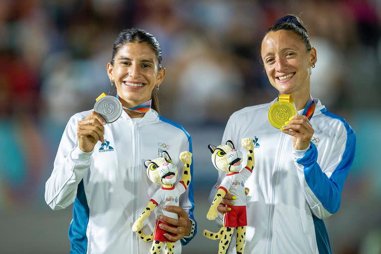 El atletismo le dio cinco medallas a la delegación argentina este viernes