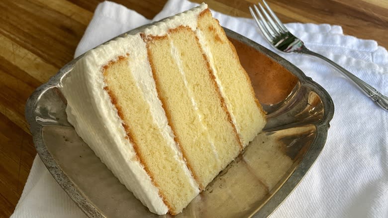 Publix bakery's Vanilla Sheet Cake with Buttercream frosting