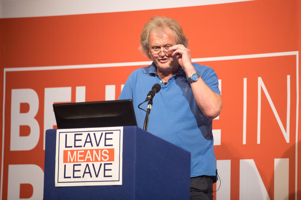 Tim Martin, founder and chairman of JD Wetherspoon, is a vocal Brexit supporter. Photo: Matt Cardy/Getty Images