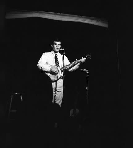 <p>Apple TV</p> A young Steve Martin playing the banjo