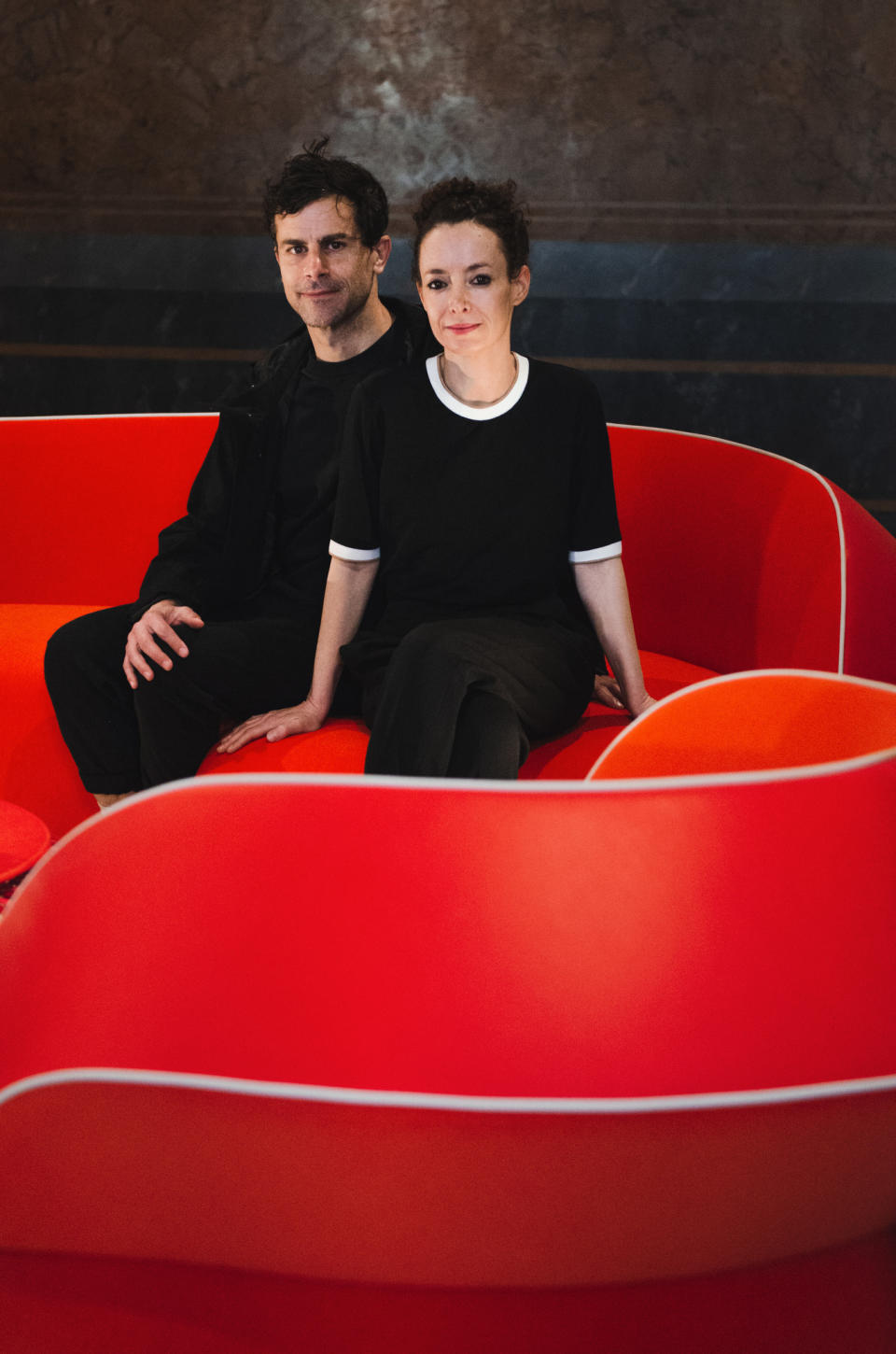 Israeli designers Shay Alkalay and Yael Mer of London-based Raw Edges.