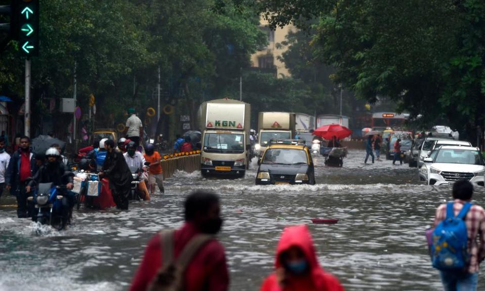 <span>Photograph: Punit Paranjpe/AFP/Getty Images</span>