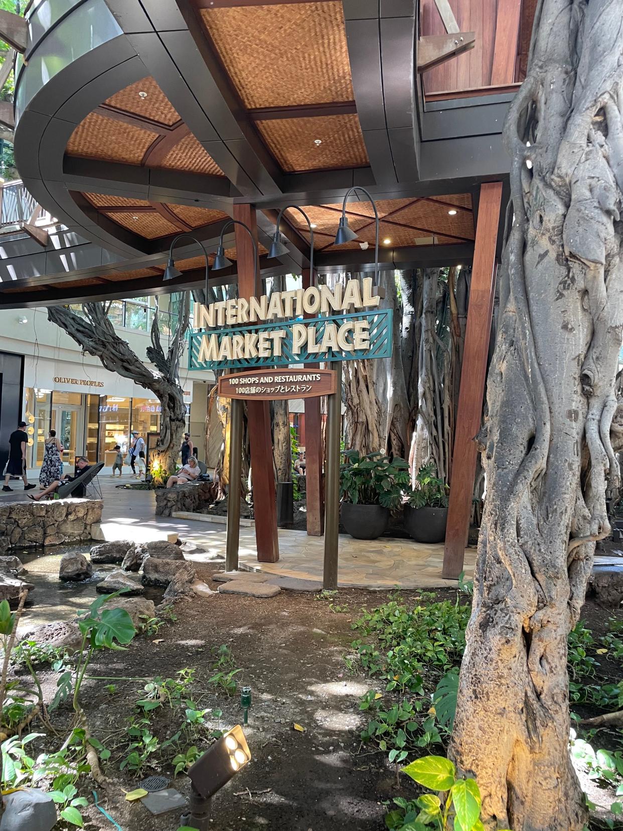 The International Market Place underwent a big renovation into a high-end shopping center from an open-air bazaar, but remains one of Waikiki's biggest attractions.
