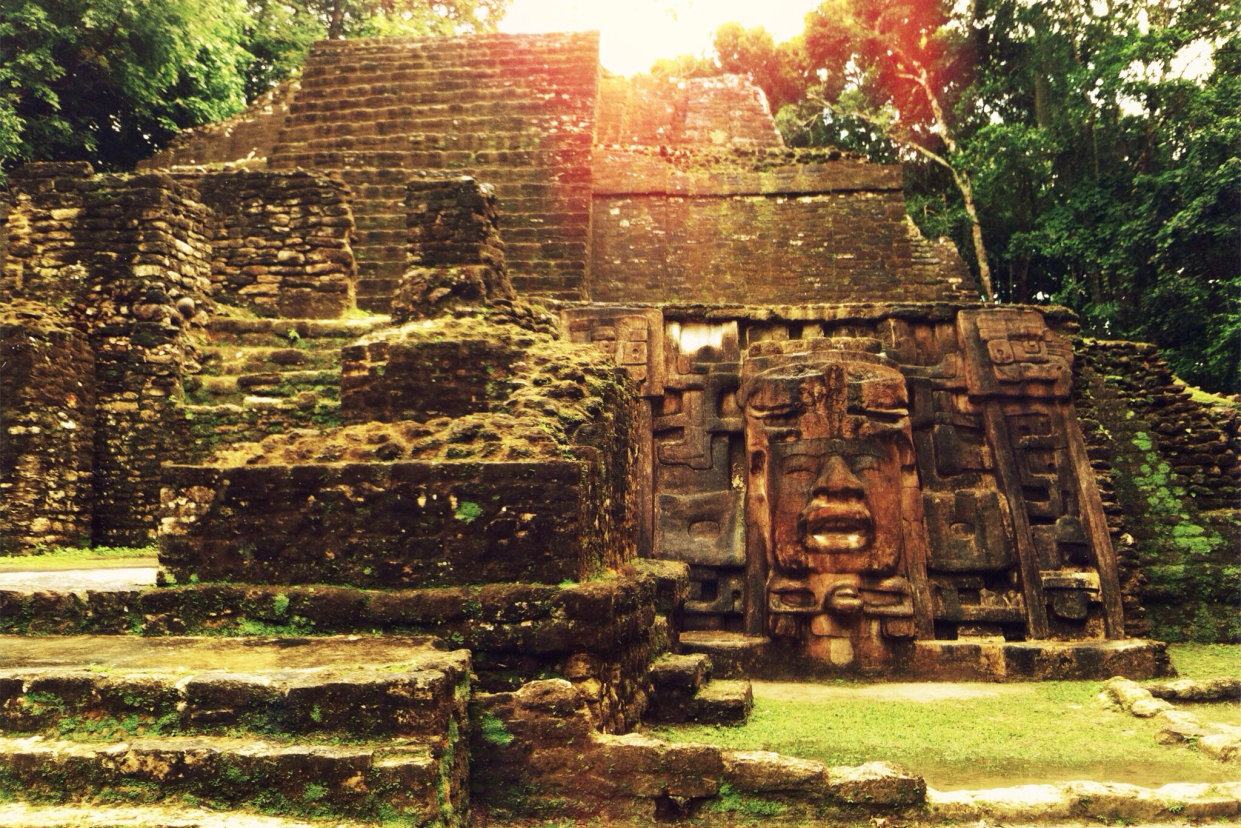 Lamanai Mask Temple - Belize