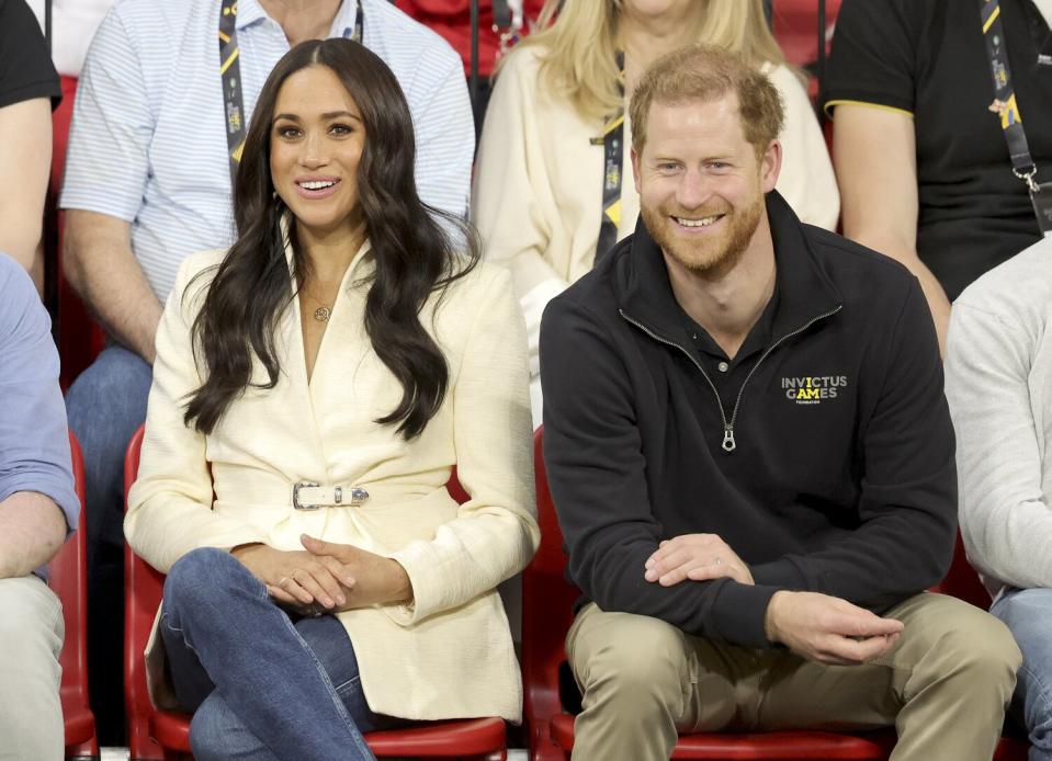 Meghan and Harry Invictus Games