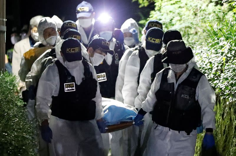 Search operation for Seoul Mayor Park Won-soon in Seoul