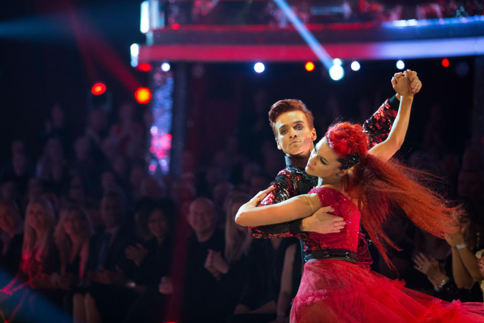 Joe Sugg and Dianne Buswell's love blossomed after Strictly (BBC)